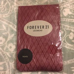 Burgundy tights size small